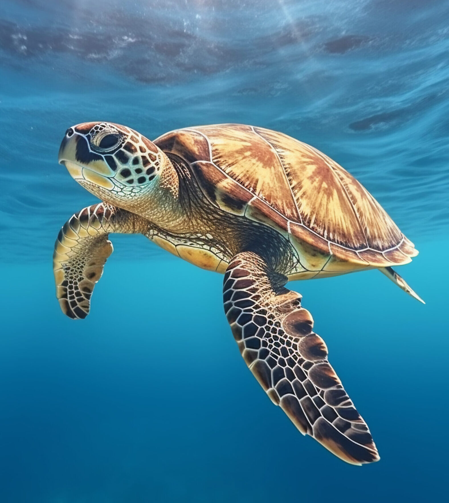 turtles-swimming-ocean